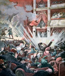 Bombenexplosion im Liceo-Theater, Barcelona, 1893