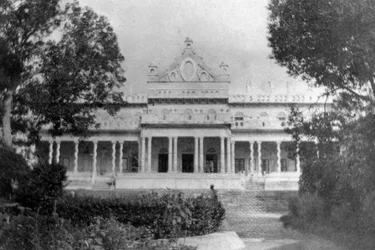 Botanischer Garten, Brindaba, Indien, 1917