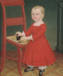 Junge mit blondem Haar