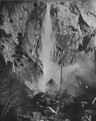 Bridal Veil Fall, Yosemite, Kalifornien, USA, um 1900