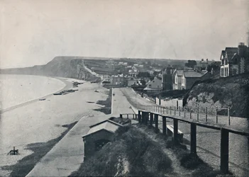 Budleigh Salterton - Gesamtansicht des Tals, 1895