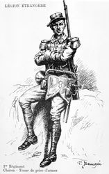 Hornist, 1. Regiment der Französischen Fremdenlegion, 20. Jahrhundert