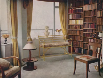 Campbell-Grant: Wohnzimmer in einer Wohnung für Humphrey Thackrah, Esq., in Charterhouse Square, London