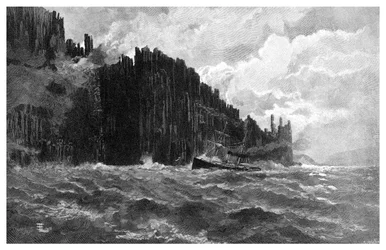 Kap Raoul, Tasmanien, Australien, 1886