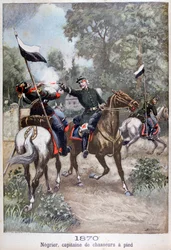 Hauptmann der Jäger, Der Deutsch-Französische Krieg, 1870, 1899