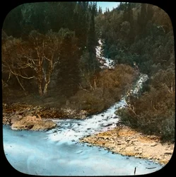 Kaskade unterhalb von Sonamarg, Kaschmir, Indien