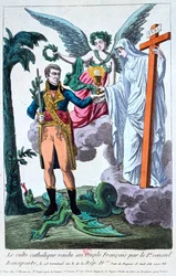 Katholischer Gottesdienst, zurückgegeben an das französische Volk durch den 1. Konsul Bonaparte, 19. Jahrhundert