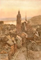 Caudebec en Caux, 1901, c1902