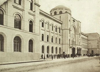Zentralpostamt, Myasnitskaya-Straße, Moskau, Russland, 1912