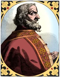 Karl der Große 712-814, Heiliger Römischer Kaiser und König der Franken, 16. Jahrhundert