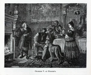 Karl V. bei den Fuggern, 1882