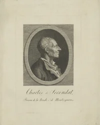Charles de Secondat, Baron de Montesquieu 1689-1755, ca. 1795