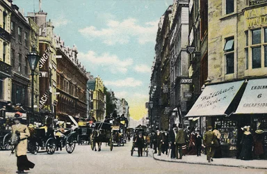 Cheapside. St. Pauls Ende. London