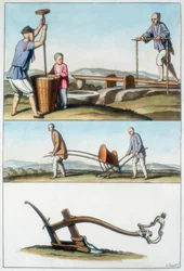 Chinesische Landwirtschaft, 1825-1835