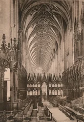 Chor der Kathedrale von Winchester, Hampshire