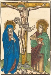 Christus am Kreuz, ca. 1500
