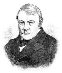 Christian Friedrich Schönbein 1799-1868, deutsch-schweizerischer Chemiker, 1900