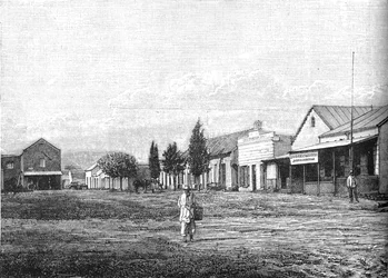 Kirchplatz, Pretoria, um 1880er