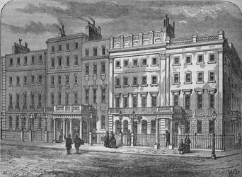 Claridges Hotel, Mayfair, Westminster, London, ca. 1877-1878