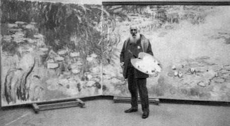 Claude Monet, französischer impressionistischer Maler, 1923