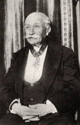 Clement Ader, französischer Ingenieur und Erfinder, 1915