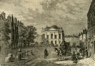 Clerkenwell Green im Jahr 1789