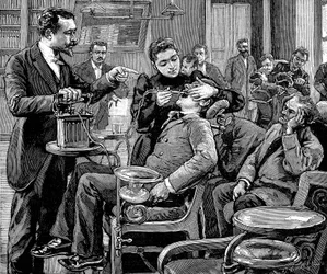 Klinik an der Zahnmedizinischen Schule, Paris, 1892