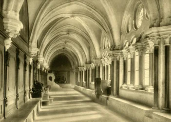 Kreuzgänge, Stift Heiligenkreuz, Niederösterreich, um 1935