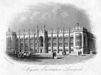 Collegiate Institution, Liverpool, ca. 1870er