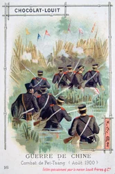 Kampf bei Pei-Tsang, China, Boxeraufstand, August 1900