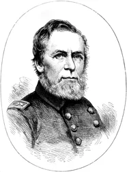 Commodore AH Foote, Marineoffizier der Union im Amerikanischen Bürgerkrieg, ca. 1880