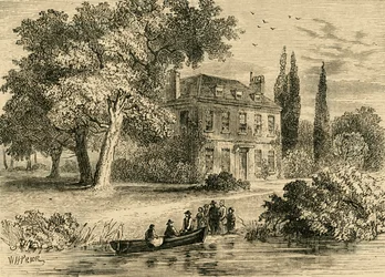 Corney House, 1760, um 1878