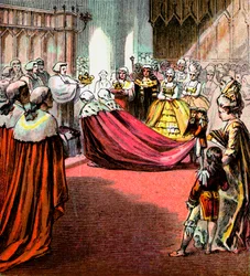 Krönung Georgs III., 1761, ca. 1850er Jahre