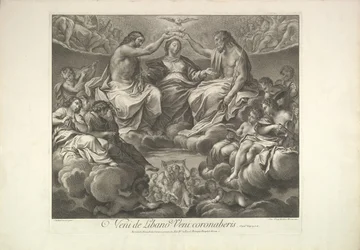 Krönung der Jungfrau Maria, 1741