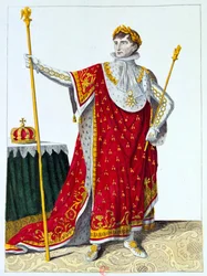 Kostüm für die Krönung Napoleons I., 2. Dezember 1804, 19. Jahrhundert