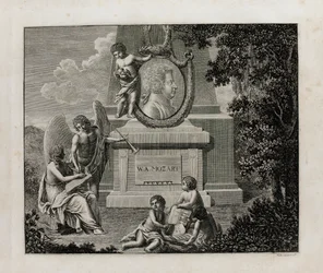 Titelblatt der ersten Ausgabe der Partitur der Oper Così fan tutte von W.A. Mozart, 1794