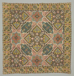 Umschlag mit geometrischem Design, 1800er Jahre