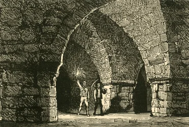 Krypta der Christ Church Cathedral, Dublin, spätes 19. Jahrhundert