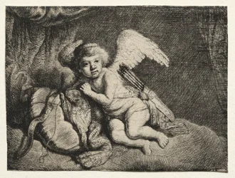 Ruhender Amor, 1600er