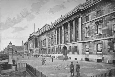 Zollhaus, City of London, 1911