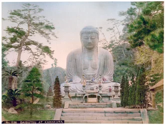 Daibutsu in Kamakura, Japan, frühes 20. Jahrhundert