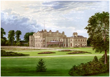 Dalton Hall, nahe Beverley, Yorkshire, Heim von Lord Hotham, ca. 1880