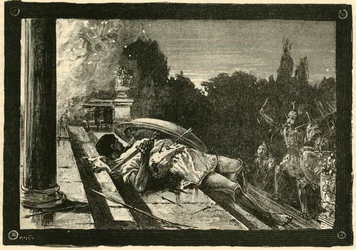 Tod des Alkibiades, 1890