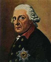 Der Alte Fritz 1712-1786. - Gemälde von Graff