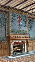 Entwurf für ein Interieur, 1868