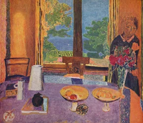 Esszimmer am Garten - Innenansicht, 1937