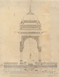 Kuppelpavillon, ca. 1830