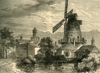 Drogenmühle der Apotheker-Gesellschaft, ca. 1878