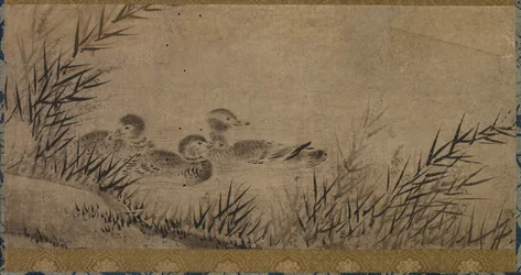 Enten und Schilf, 17. Jahrhundert
