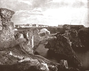 Dunbar Castle, East Lothian, Schottland, 1894
